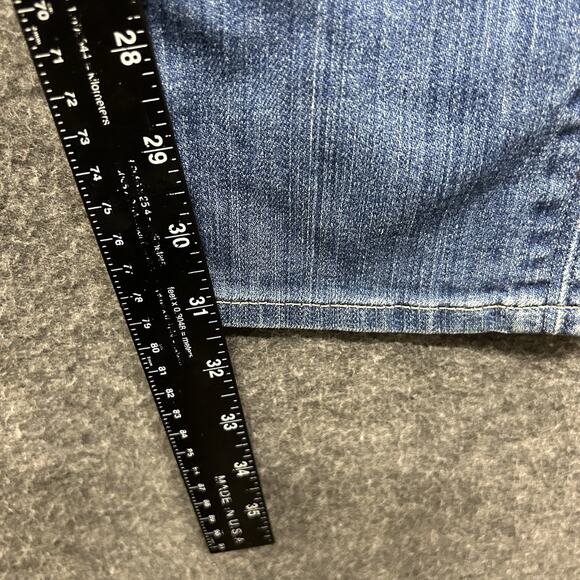 Hudson‎ Jeans Women's Ginny Straight Leg Full Length Jeans Blue Size 28 Light - Picture 3 of 8